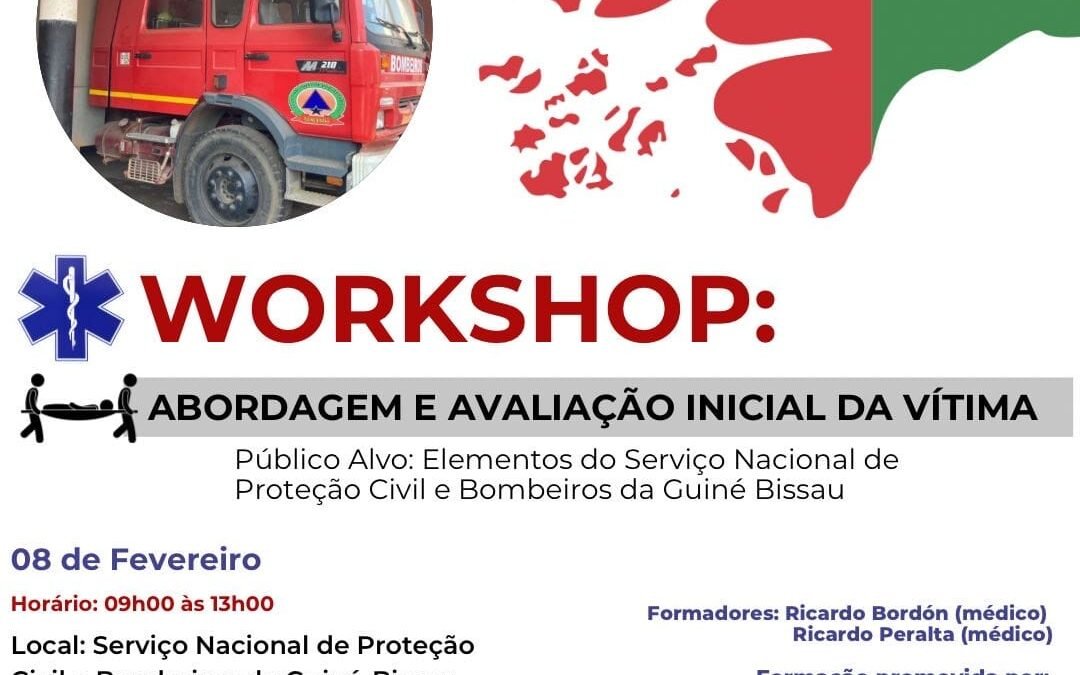 Workshop sobre Abordagem e Avaliação Inicial da Vítima