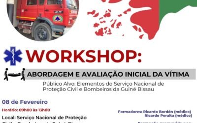 Workshop sobre Abordagem e Avaliação Inicial da Vítima